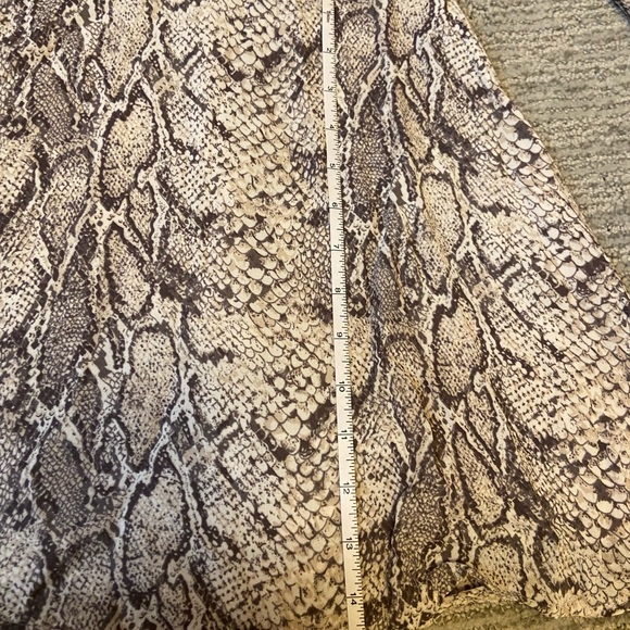 NWT Reformation Mathilda Python Mini Dress - Picture 14 of 16